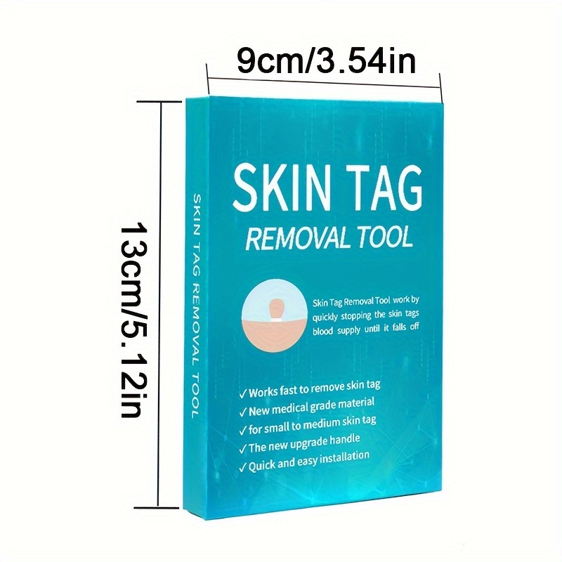 Micro Skin Tag Remover Tool Kit Rubber Bands for Wart Acne Skin Tags Removal  Kit