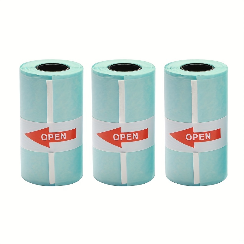 Printable Sticker Paper Roll Direct Thermal Paper With Self-adhesive  57*30mm For Peripage A6 Pocket Thermal Printer For Paperang P1/p2 Mini  Photo Prin