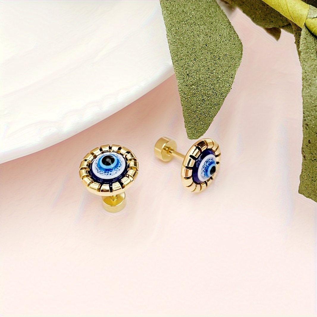  S Jewelry For Girls, Exaggerated Abstract Eye, Lip