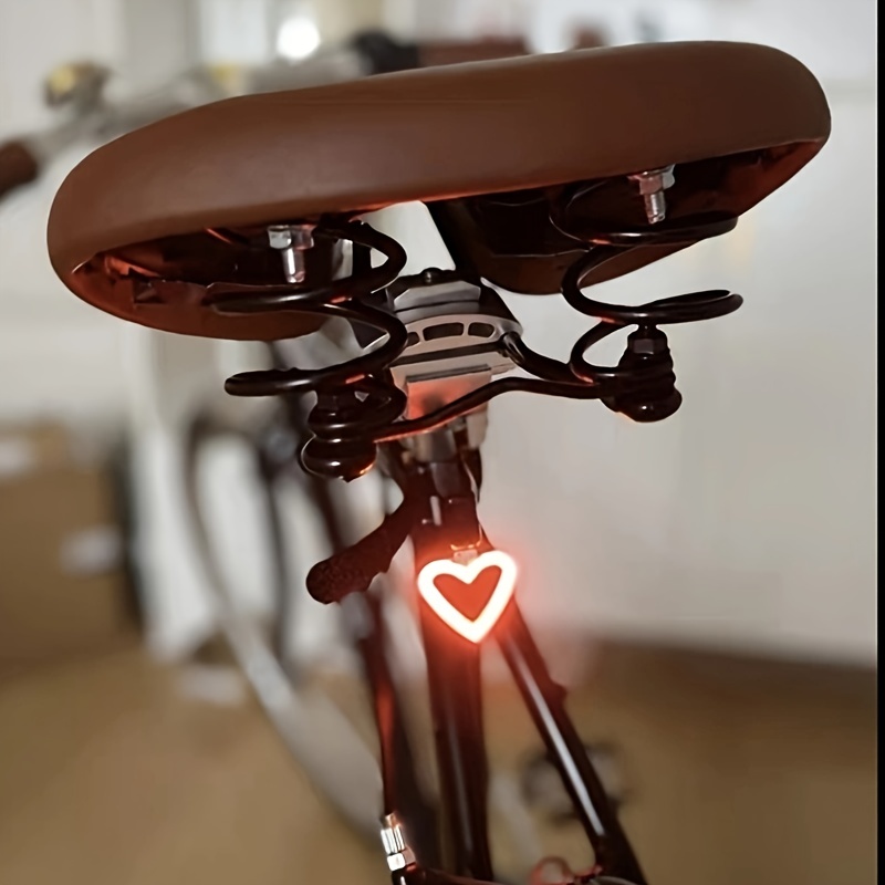 1 Juego Luces Recargables Bicicleta Luz Delantera Trasera - Temu