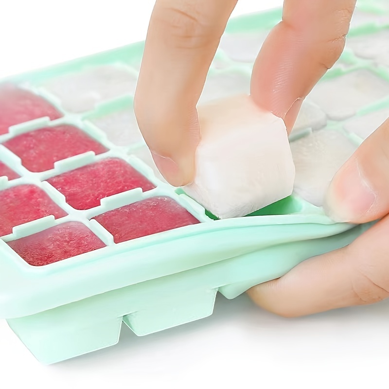 Ice Cube Tray with Lid, 6/24/36Grids Ice Tray Ice Cube Molds for