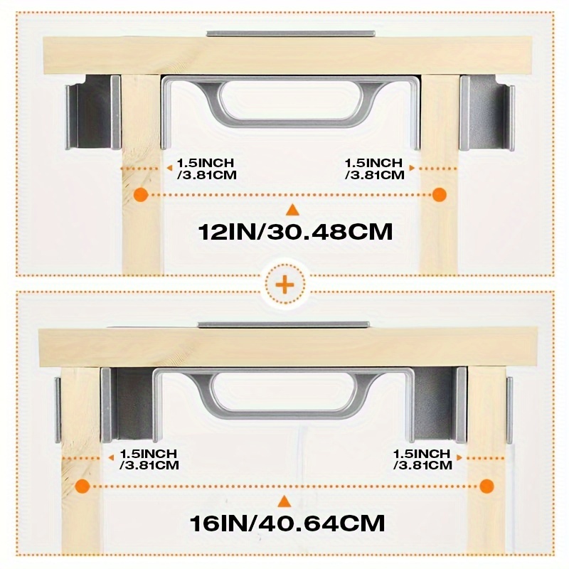 16 inch Framing Tools, Framing Stud Layout Tool, 16'' On-Center Precision Wall Stud Framing Tool, Stud Framing Spacer Tool, 100% Cast Aluminum