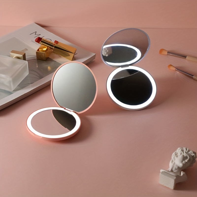 Miroir De Maquillage Pliable Portable Avec Mini Ventilateur - Temu Canada