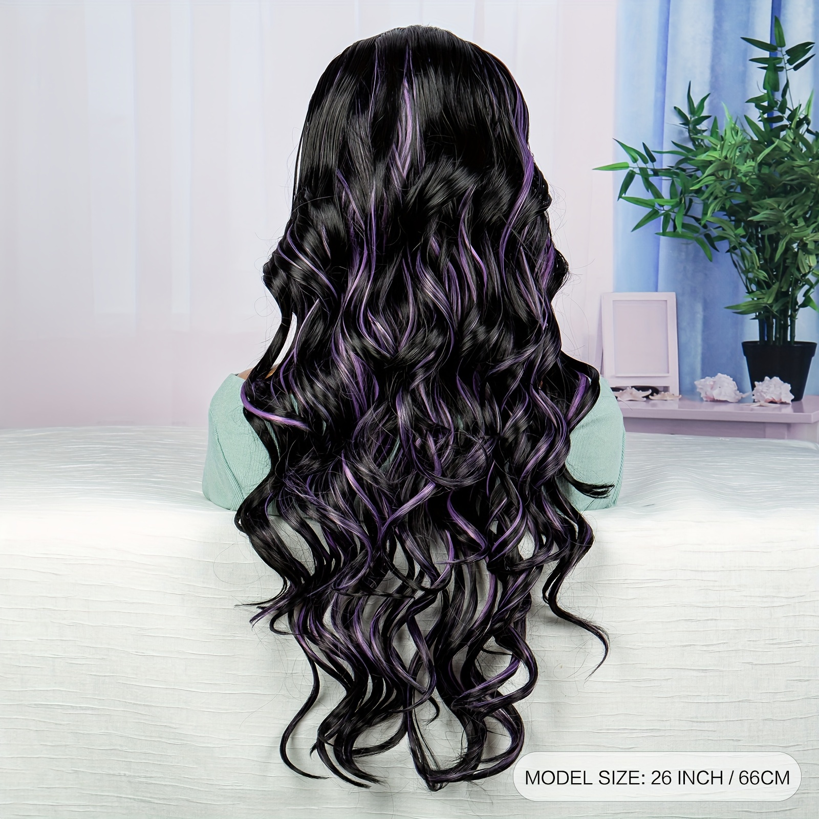 13 3 Lace Skunk Deep Wave Wig Synthetic Curly Wig Women Temu