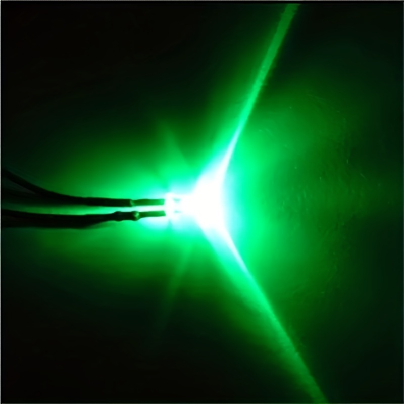  LED de 12 voltios – LED verde de 12 V 0.197 in