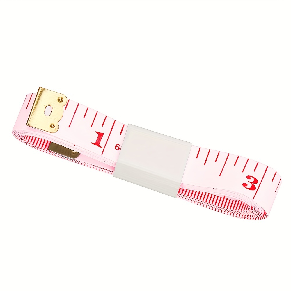 4 Pack Soft Tape Measure Double Scale 60-inch/150cm ,Fabric Craft Tape  Measure & Medical Body Measurement ,Sewing Flexible Vinyl Ruler & Measuring  Tape for Body Weight Loss(White)