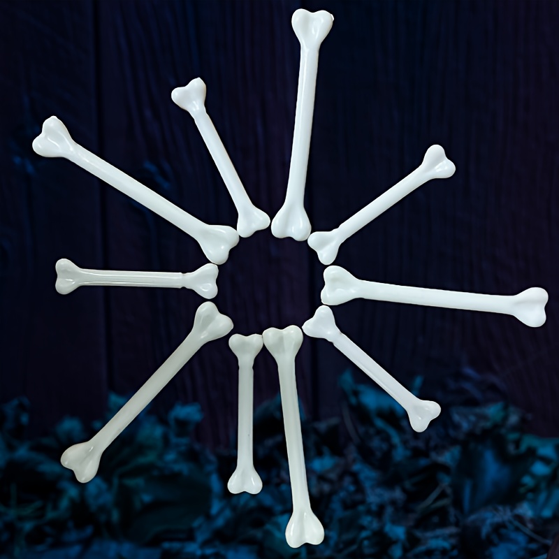 Diy Bone Necklace, Halloween Creative Fashion Women's Accessories, Holiday Pendant Necklace, Halloween Christmas Carnival Ball Prop Decoration