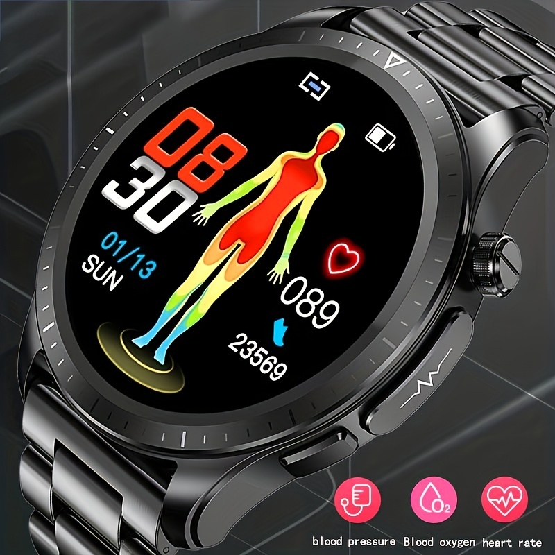 Smartwatch Et440 New Blood Sugar Smart Watch Men ECG PPG Heart Rate Blood  Pressure Monitor Watch Wrist Wearable Devices Health - China Watch and Smart  Watch price