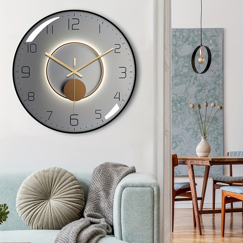 Reloj de Pared, Reloj de Pared Moderno y silencioso para la Sala