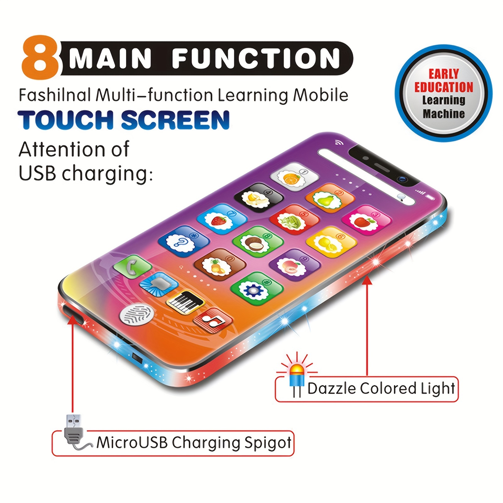 Touch screen cheap toy phone