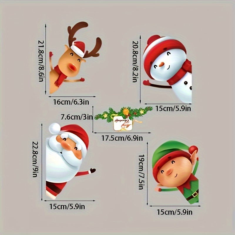 1pc Nastro Adesivo Decorativo Serie Natale Motivo Alce - Temu Italy