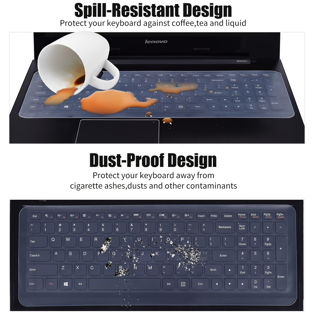 silicone transparent universal film compatible with most 12 inch to 17 inch notebooks   details 4