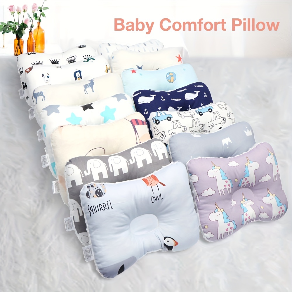 Cartoon Baby Sleep Pillow for Newborns
