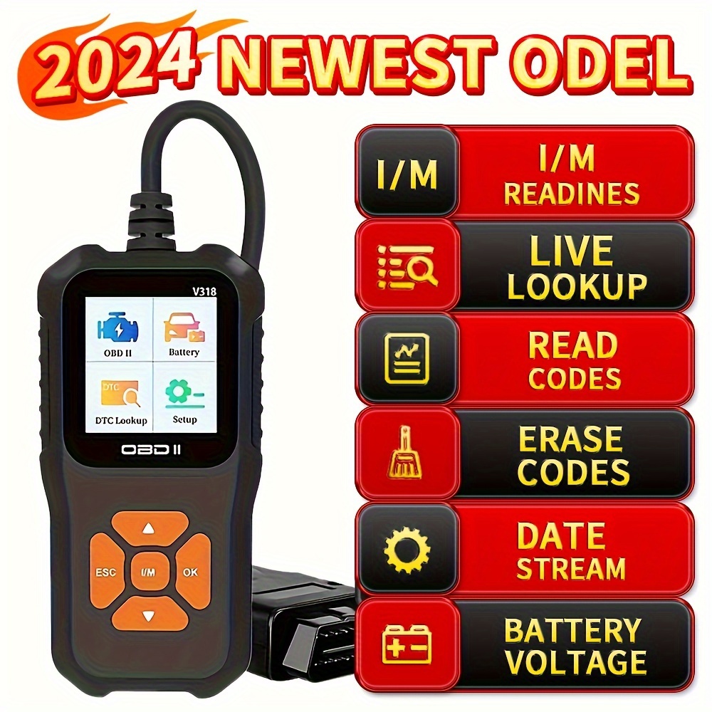 V318 OBD2 Car Diagnostic Scan Tool Automotive ODB2 Code Reader with Russian  OBD 2 Scanner Auto Tools PK ELM 327 V1 5 - AliExpress