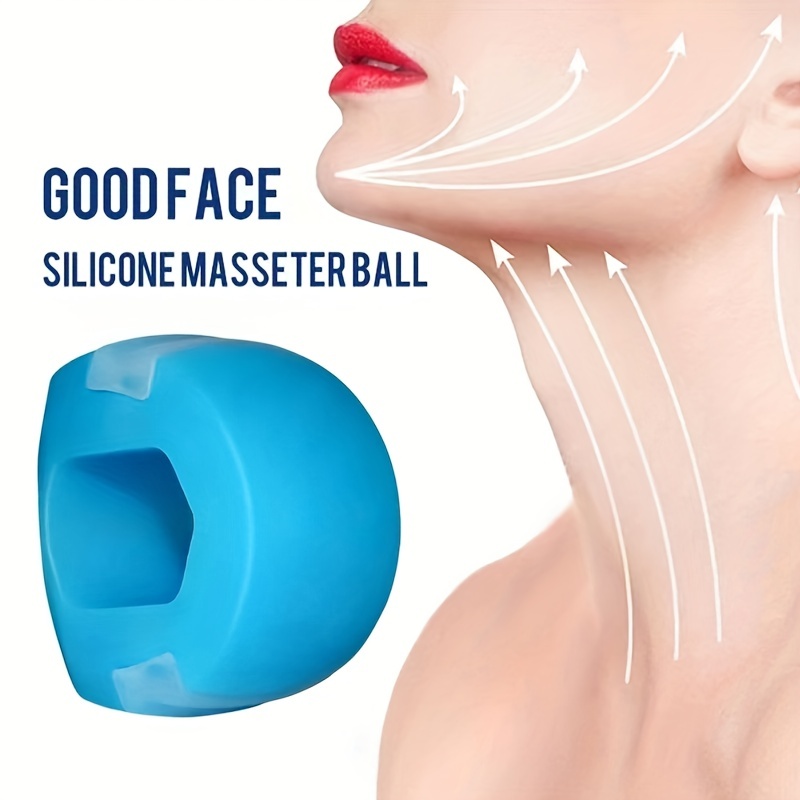 Face Masseter Mouth Jawline Trainer Masseter Ball Facial Jaw