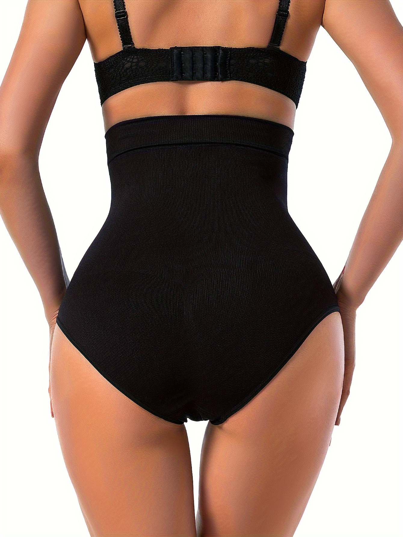 High-Waist Seamless Body Shaper, Tummy Control Shapewear Panties, Women's  Underwear & Shapewear