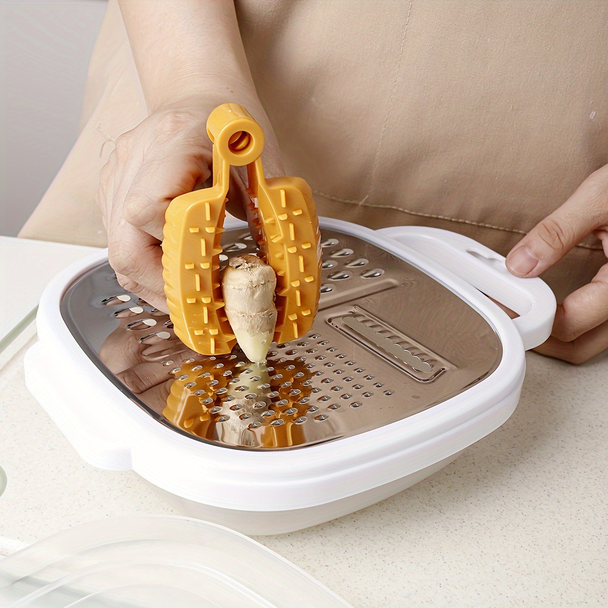 Vegetable Slicer Potato Cutting Gadget Finger Protector Hand Guard  Vegetable Slicer Guard Kitchen Tools