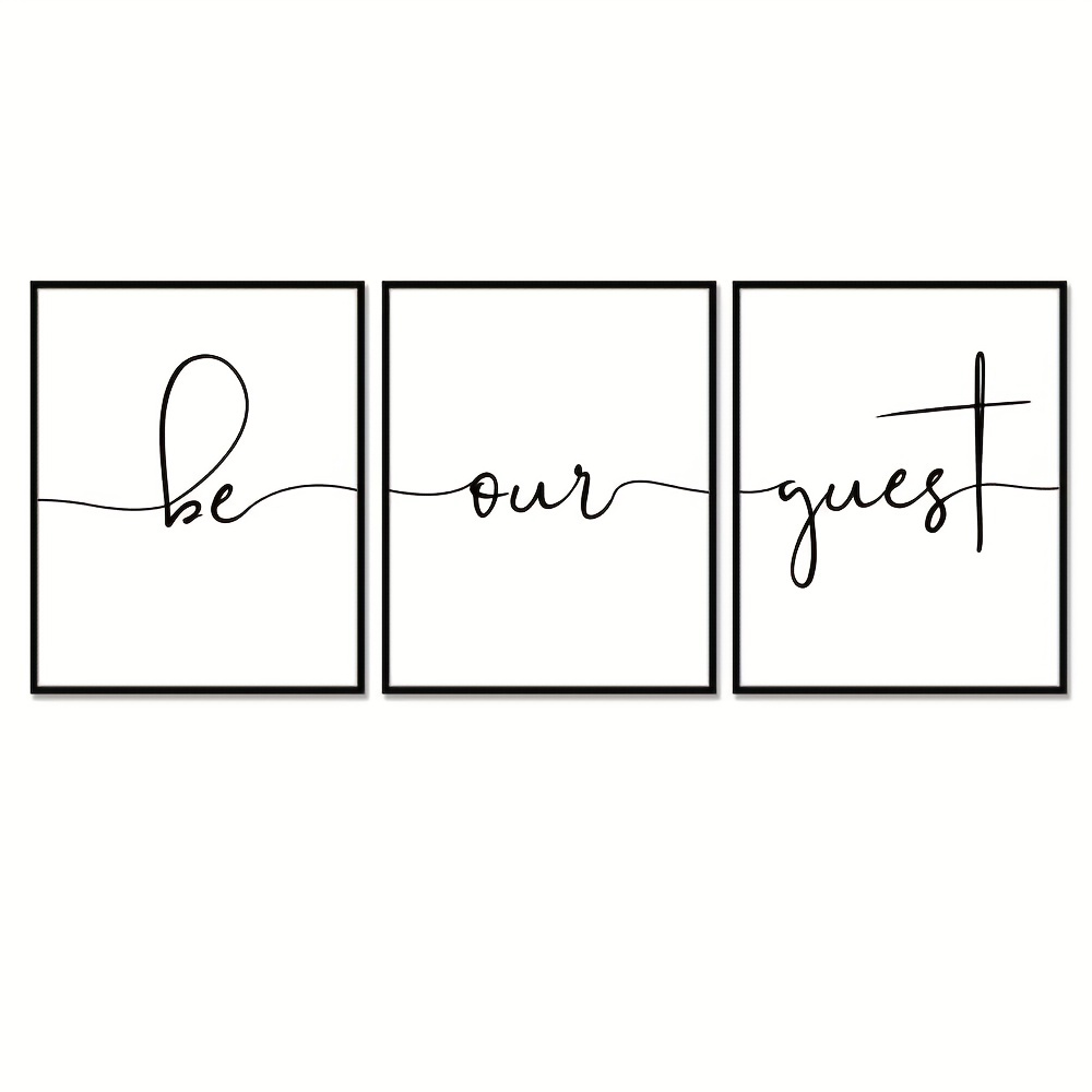 Be Our Guest, Be My Guest, Prints Guest Room Wall Decor Guest