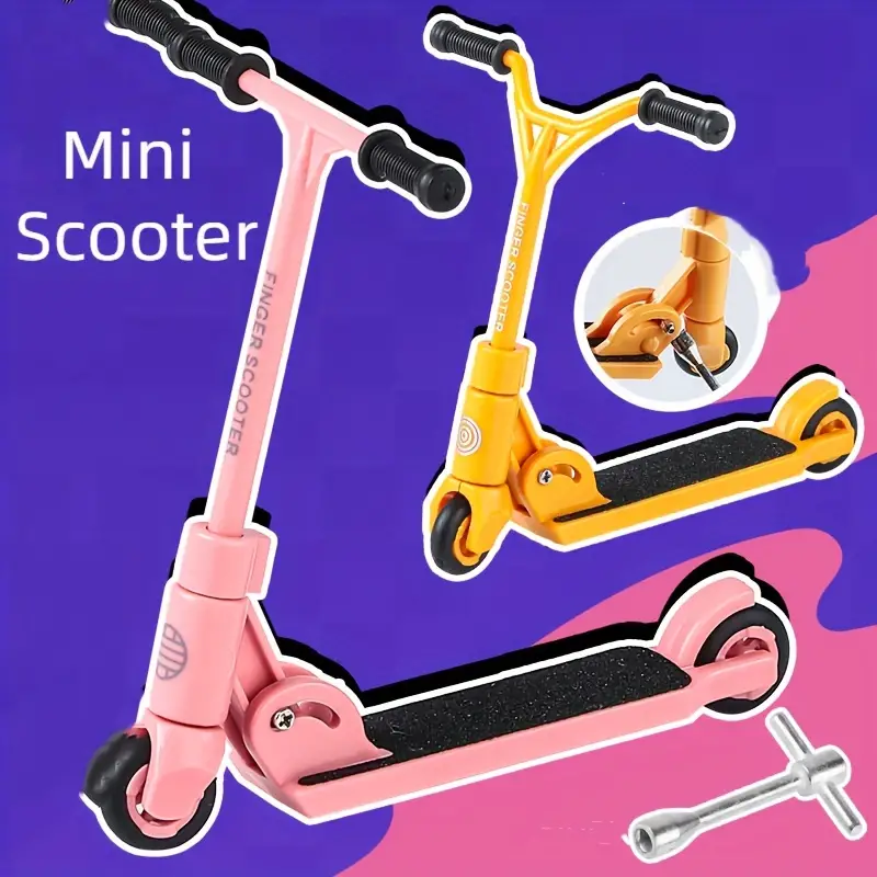 Neuer Finger Scooter Kinder Plastik Fingerspitze Vitalität - Temu