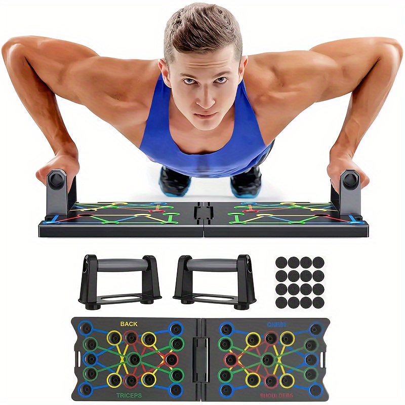 Portable Multifunctional Push-up Training Board For Men's Chest And  Abdominal Muscles - Effective Home Workout Equipment - Temu