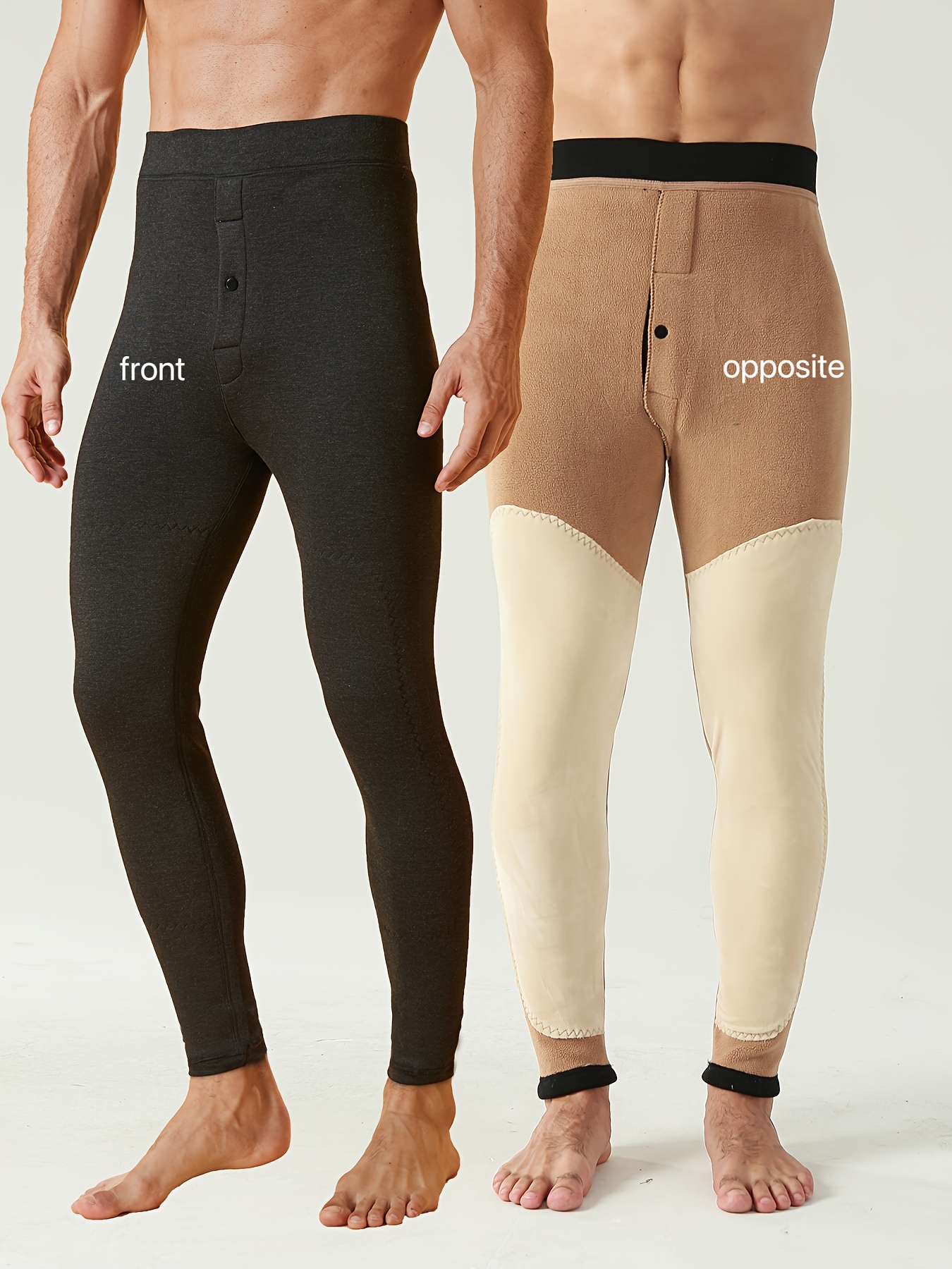 Thermajohn Long Johns For Men, Thermal Underwear For Men Long Underwear  Mens Leggings Thermal Pants Men Cold Weather Bottoms