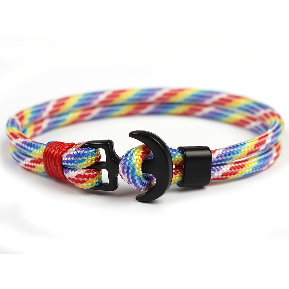 Retro Anchor Statement Bracelet