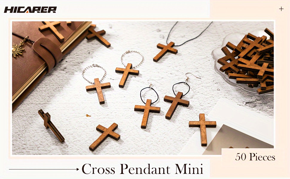 10/20pcs Wooden Cross Charms Hanging Ornament For Men Women Diy Necklace  Bracelet Earrings Easter Decors Jewelry Making Craft Supplies - Arts,  Crafts & Sewing - Temu