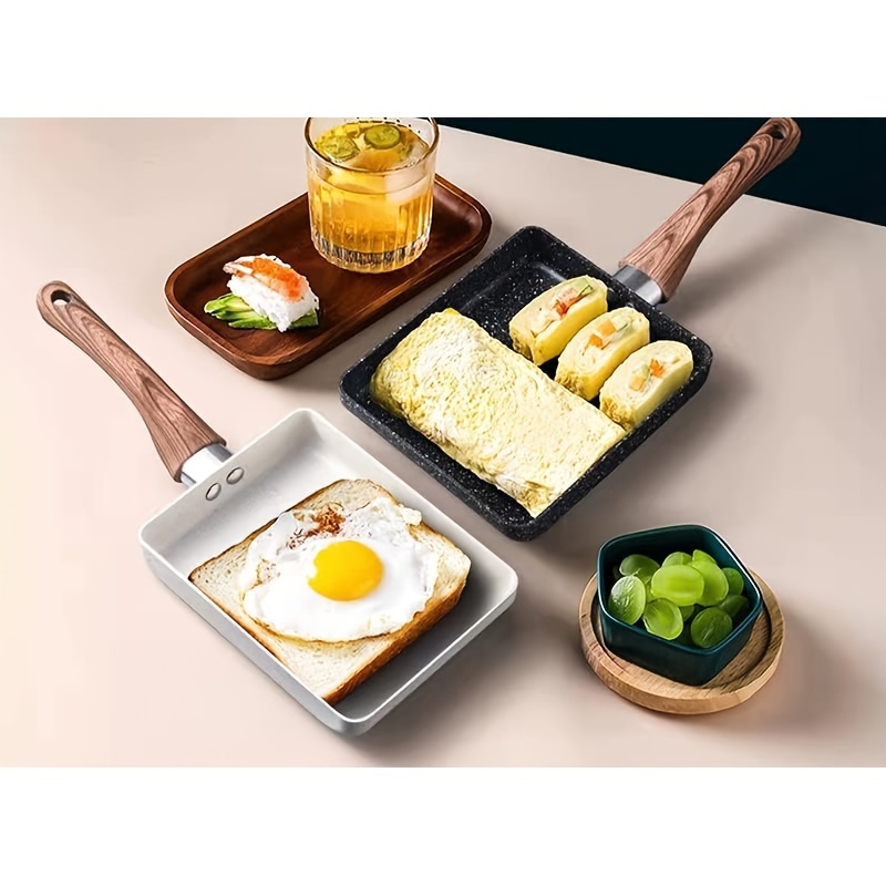 non-stick egg pan Tamagoyaki Egg Pan Rectangular Egg Pan Induction