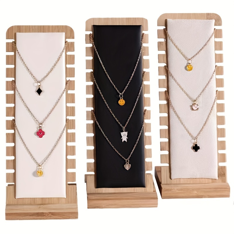 Simple Jewelry Display Rack 12 bit Necklace Holder Long - Temu Canada