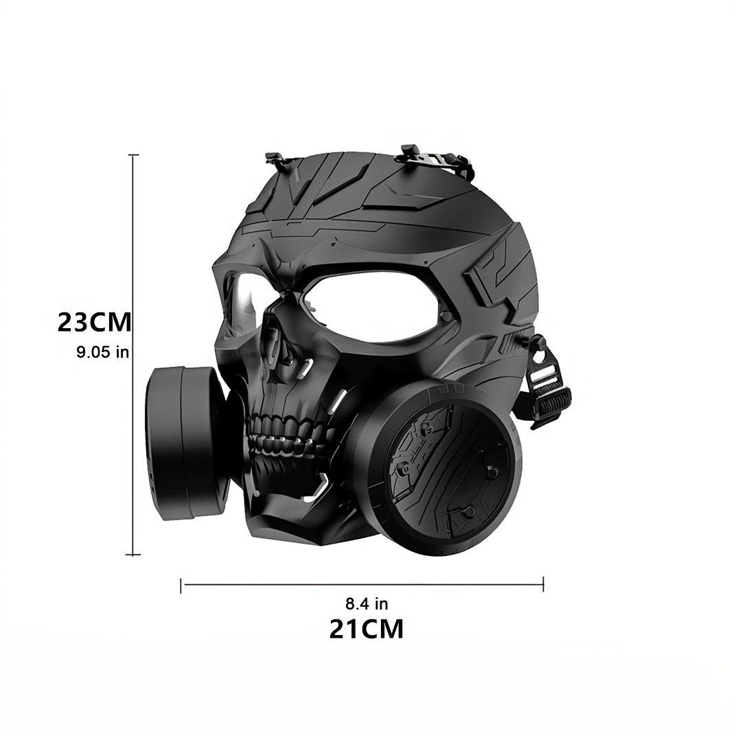 Máscara Airsoft Cara Completa Lente Pc Protección Ojos - Temu Chile