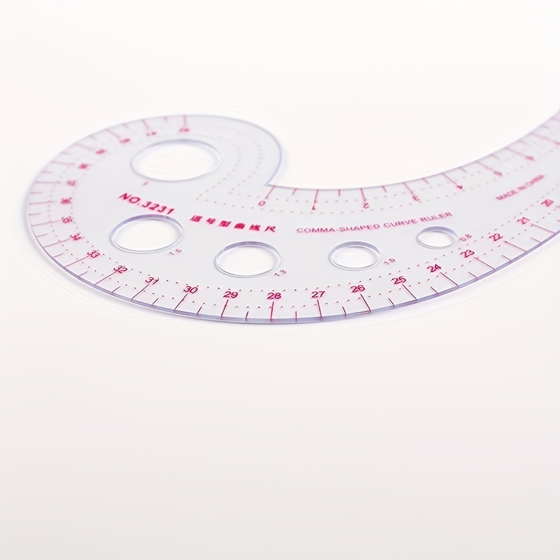 Plastic Sewing Ruler Cutting Splicing Mold Seam Patchwork Measurement Tailoring