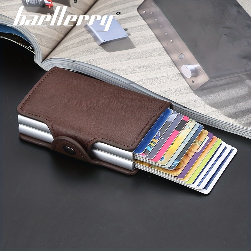 Belt buckle outlet credit card holder