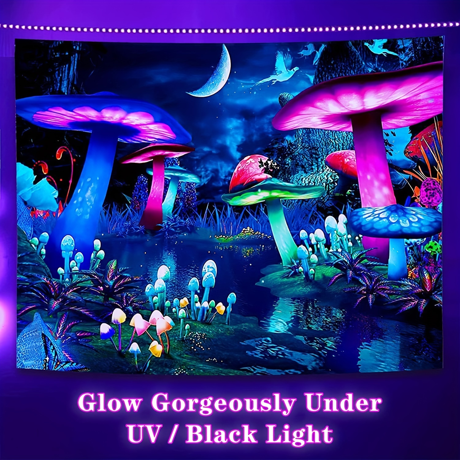 14+ Black Light Wall Art