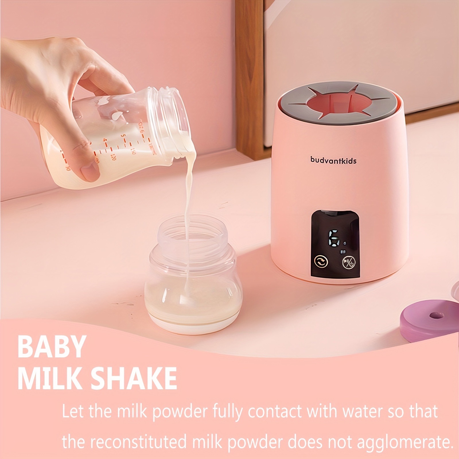 Electric Baby Milk Powder Mixer Feeding Bottle Shaker for Kids
