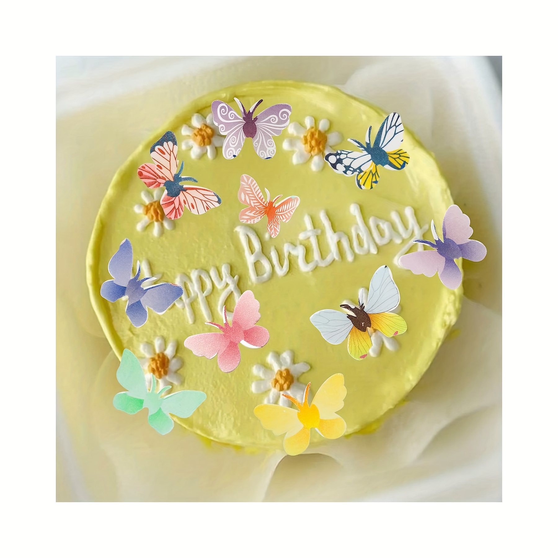 Cake Topper Balls Cake Decorations Flower Butterfly Cake - Temu Italy