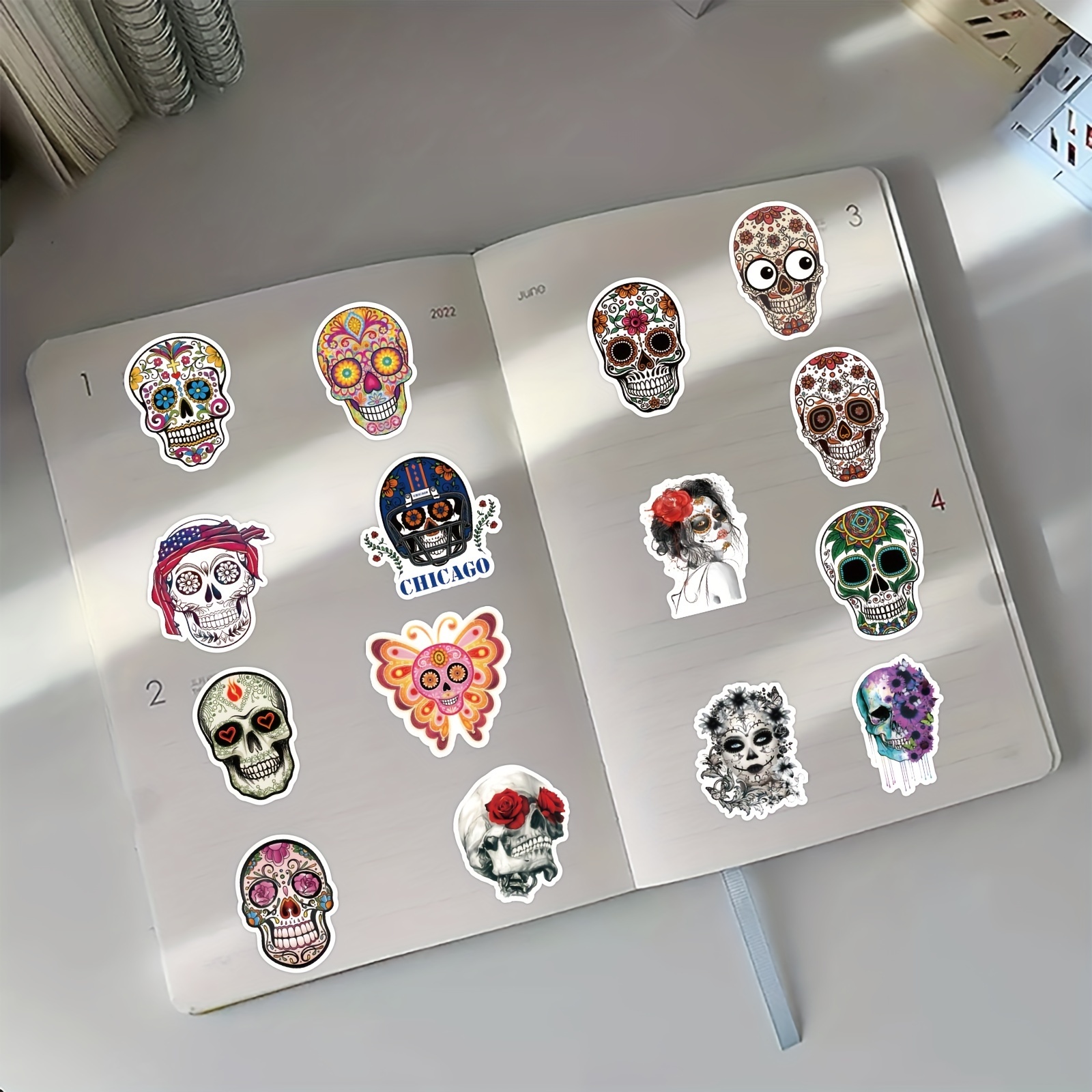 Chicago Sugar Skull Decals