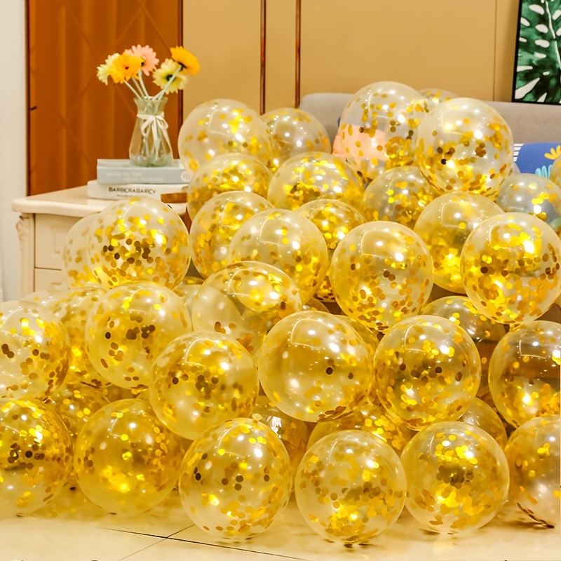 Globos blancos, 80 globos de látex blanco de 12 pulgadas, globos de fiesta  de calidad de helio para bodas, baby shower, graduación, decoración de