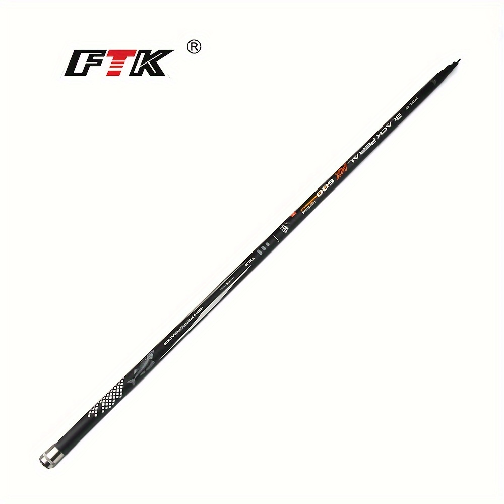 Ftk Fishing Rod Carbon Fiber Spinning Rods Stainless - Temu