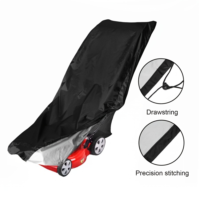  Outdoors Lawn Mower Cover - Heavy Duty 420D Polyester Oxford Lawn  Mower Covers Storage Waterproof, UV, Dirt Outdoor Protection Universal Fit Push  Mower Cover with Drawstring & Cover Storage Bag