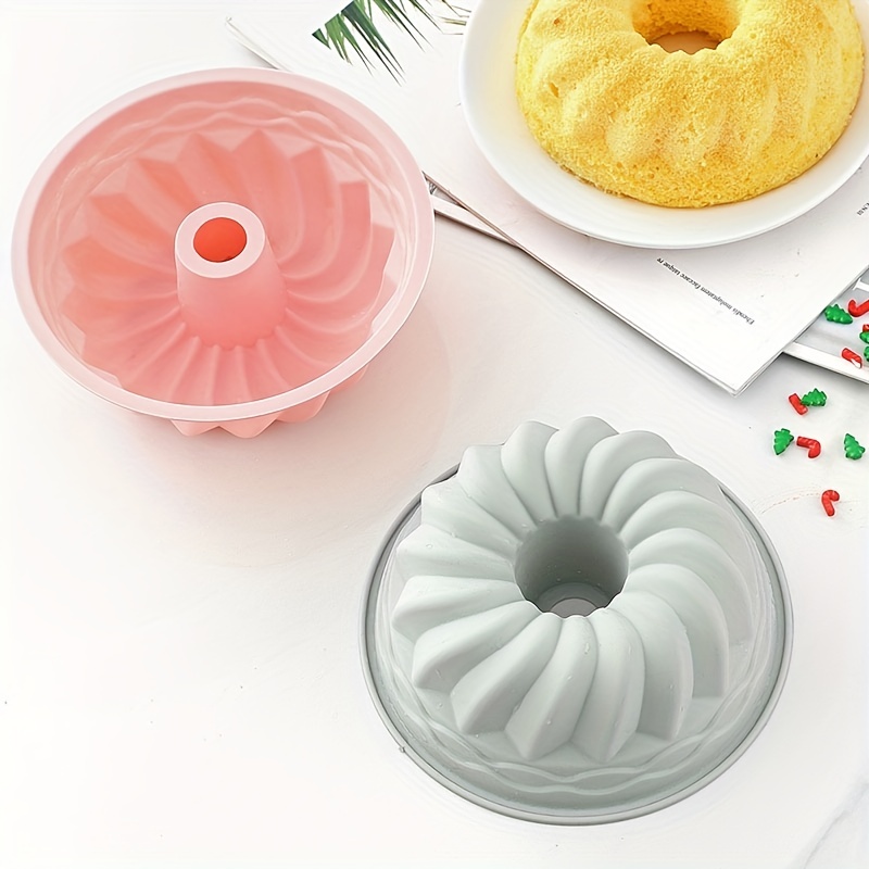 Fluted Tube Cake Pan, Baking Cake Mold, Savarin Cake Pan, Oven Accessories,  Baking Tools, Kitchen Gadgets, Kitchen Accessories - Temu