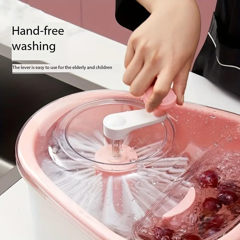 Fruit Washer Fruits Washing Spinner Fruit Cleaning Device - Temu