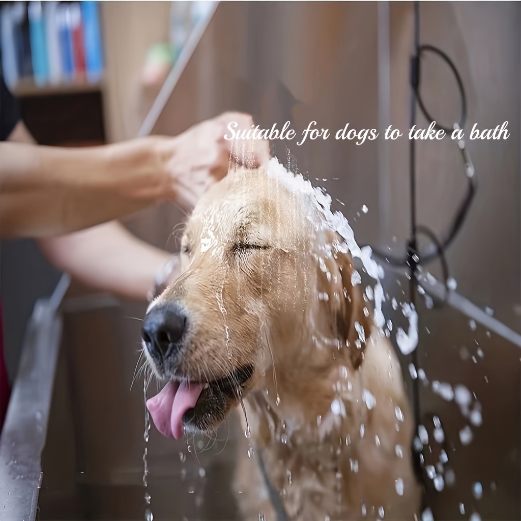 1pc Pet Shower Head, Household Bathroom Water Heater Bathing Shower Head,  Pet Shower Head For Dog Cleaning Supply