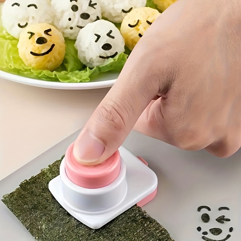 Portable Rice Ball Mold Rice Spoon Solid Green Plastic Sushi - Temu