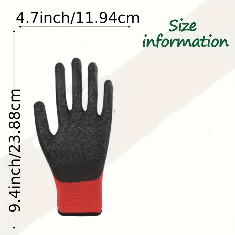 Hand Coated Safety Work Gloves For Men Women General Multi Use Construction  Warehouse Gardening Assembly Landscaping - Temu