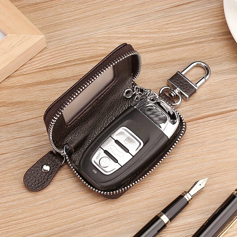 Tbest Coquille de clé de voiture Voiture 4 boutons Flip télécommande porte-clés  étui coque couverture noir remplacement adapté - Cdiscount Auto