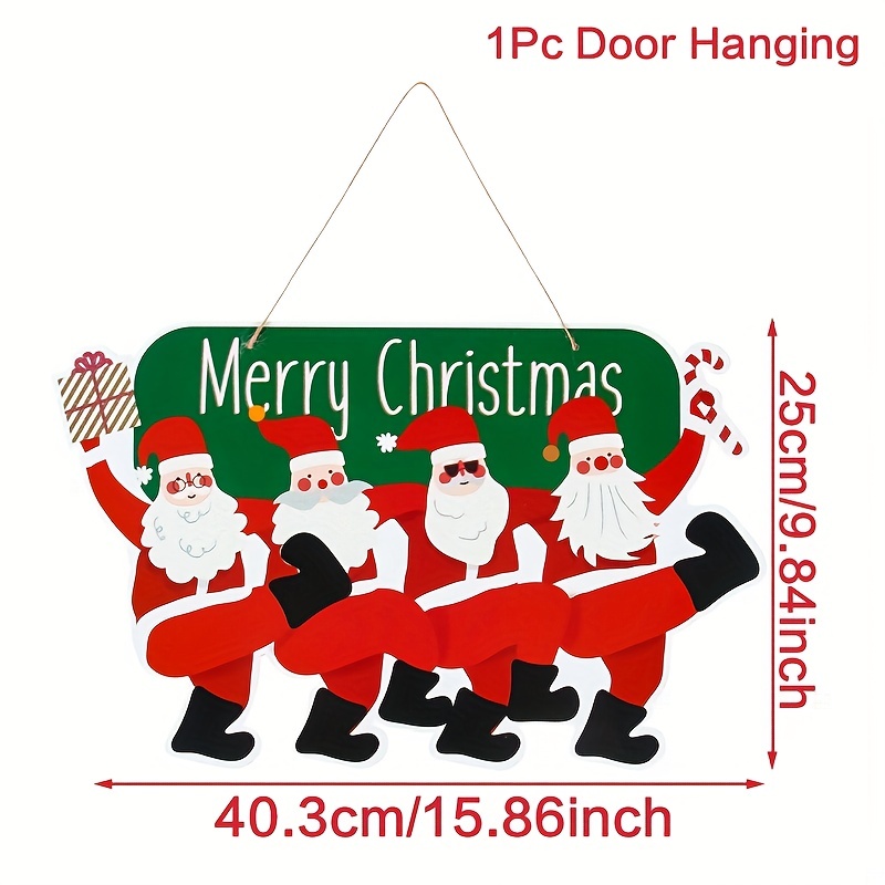 Christmas Door Hanging Decoration Shopping Mall Bar Decoration ...