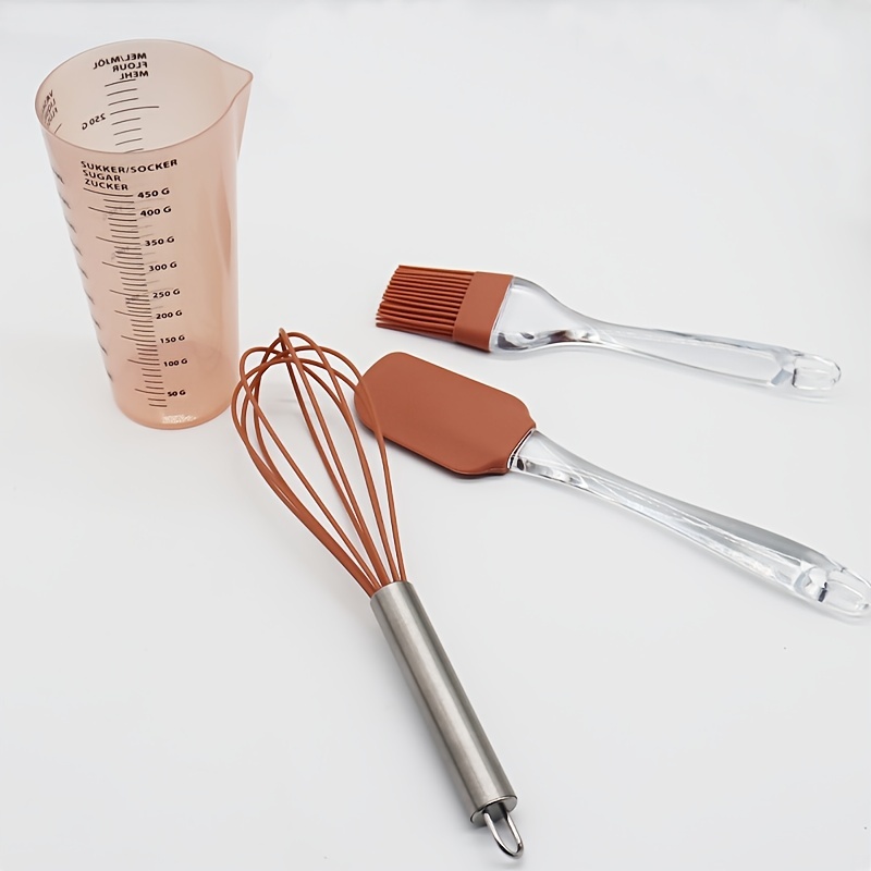 Stainless Measuring Cups Set - Whisk