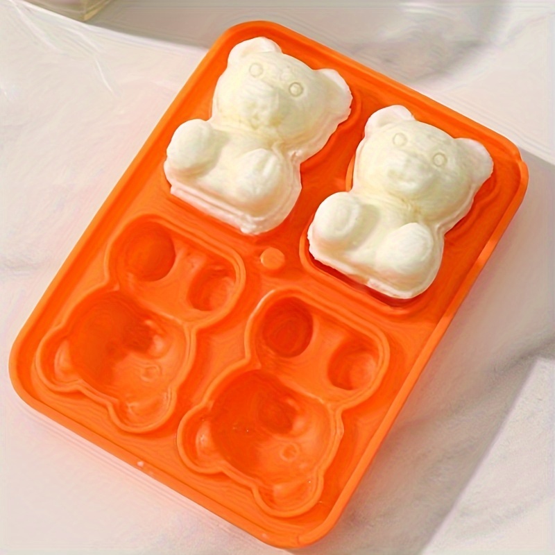 Food grade Bear Ice Lattice Mold Make Adorable Ice Cubes For - Temu