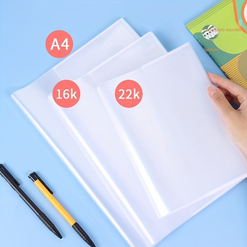 16K Waterproof Clear Textbook Cover, 5, 38 X 27 X 0 2cm, Note Book  Protector, Book Safe, Magazine Protectors for Collectors, - AliExpress