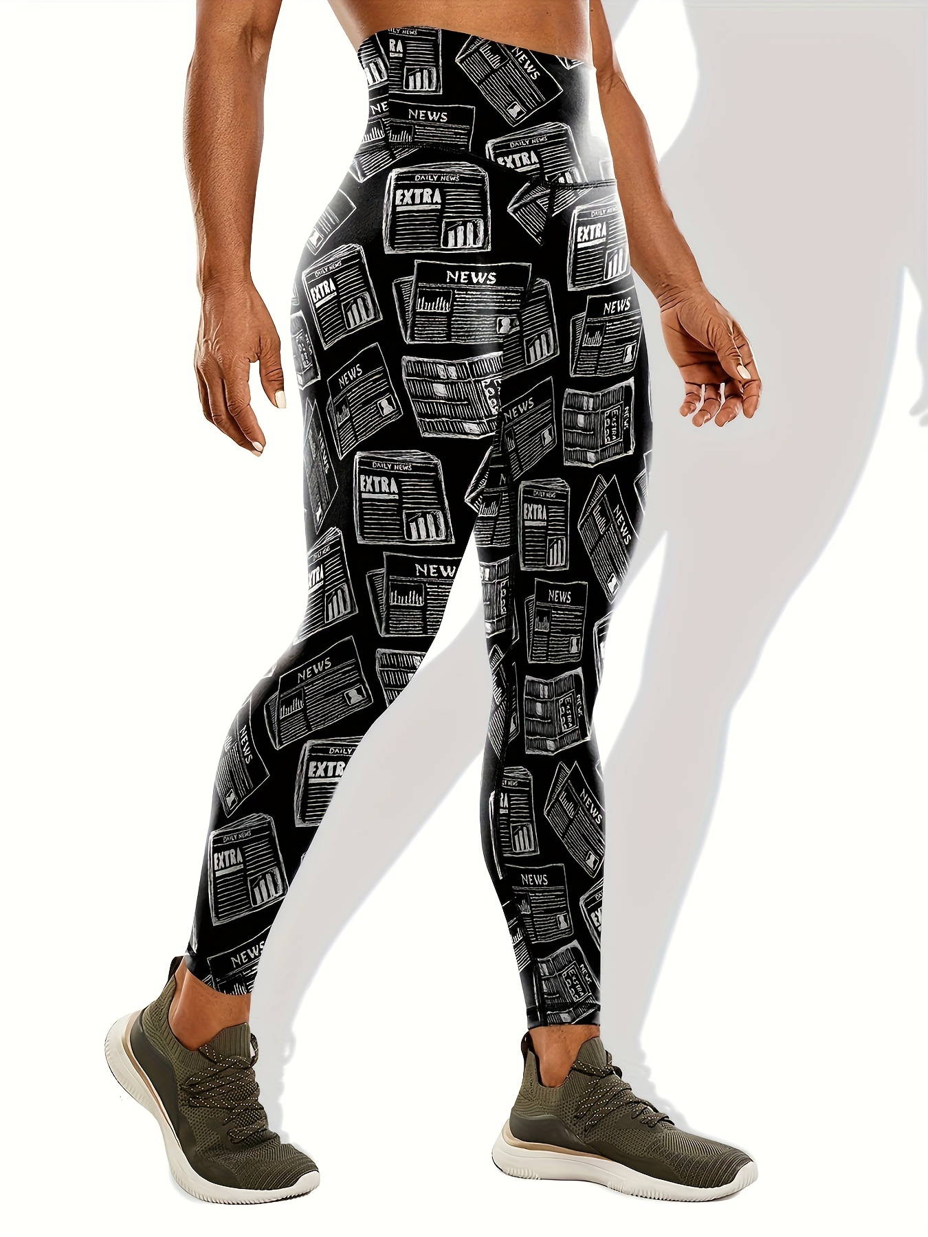 Slimming Yoga Pants High Waist Tummy Control Stretchy Leggings